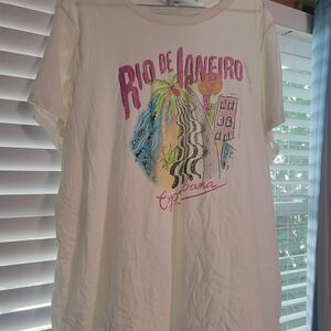 Torrid Cream Rio de Janeiro Graphic Tee